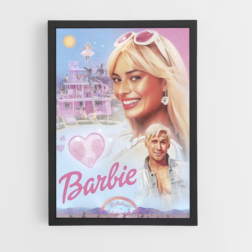 barbie-10 cadre Noir