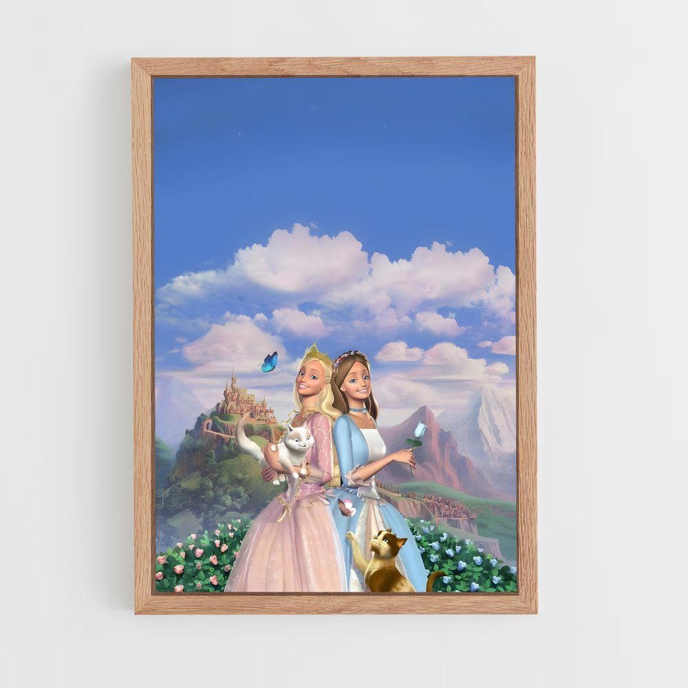 barbie-12 cadre Bois clair