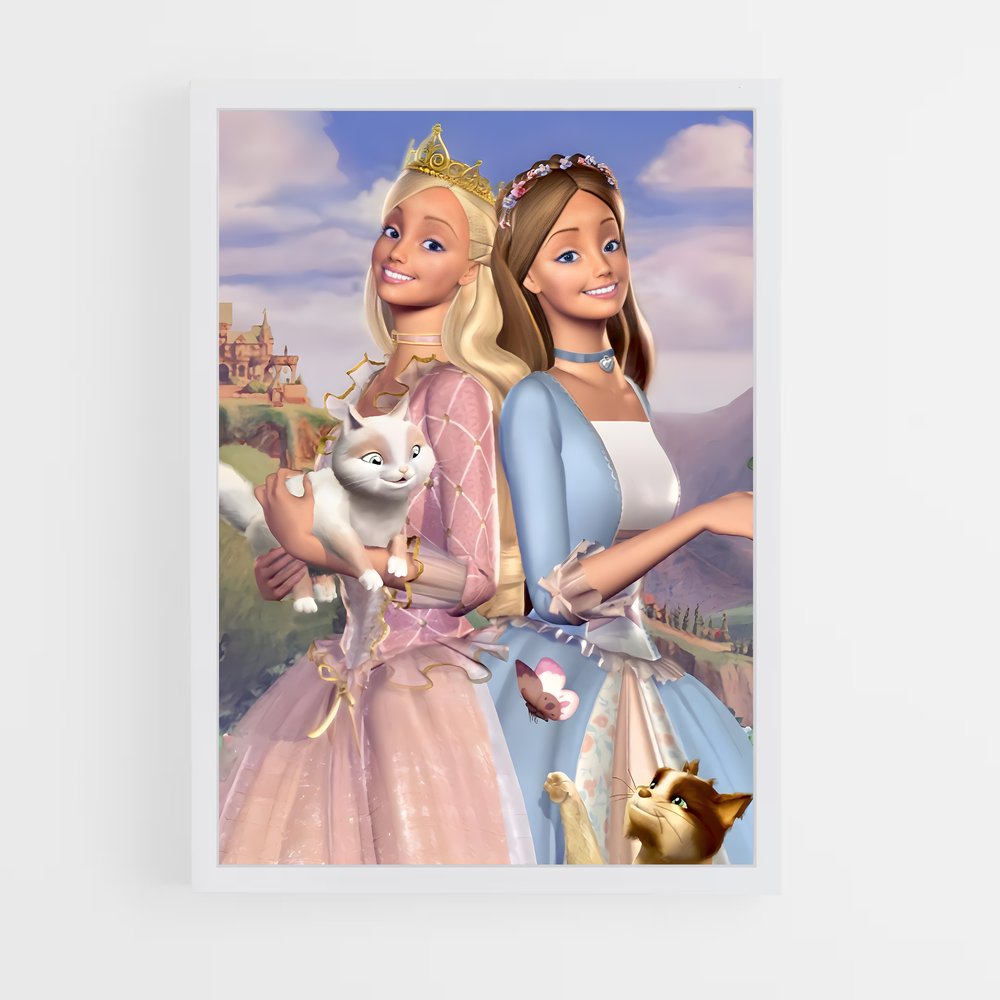 barbie-14 cadre Blanc