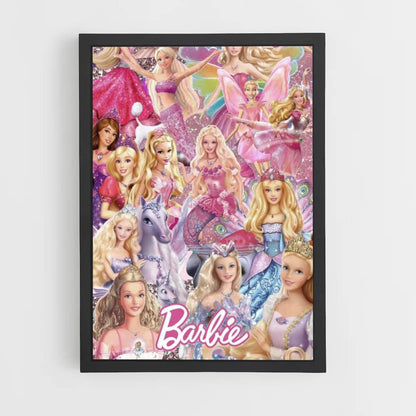 Poster Barbie Collage