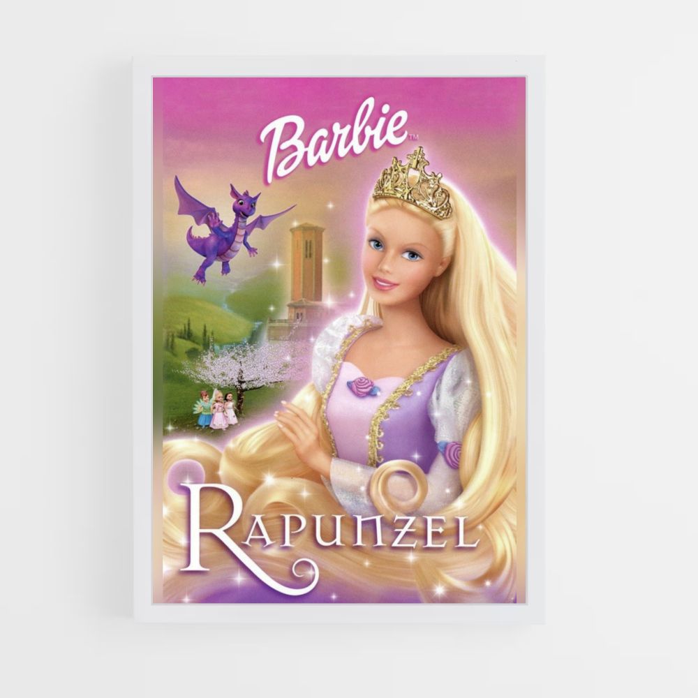 Barbie Rapunzel Poster