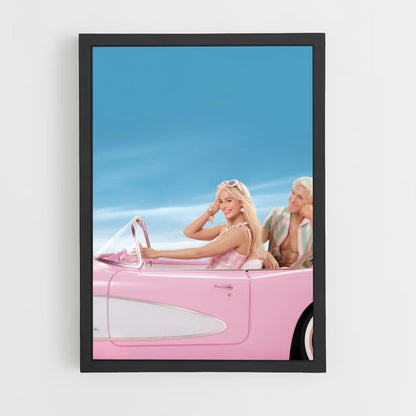 Barbie Car Poster