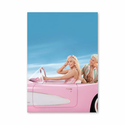 Barbie Car Poster