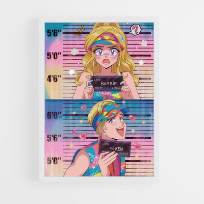 Barbie Manga Poster