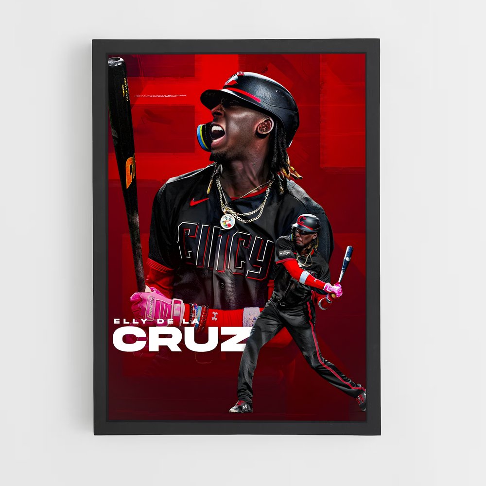 baseball-16 cadre Noir