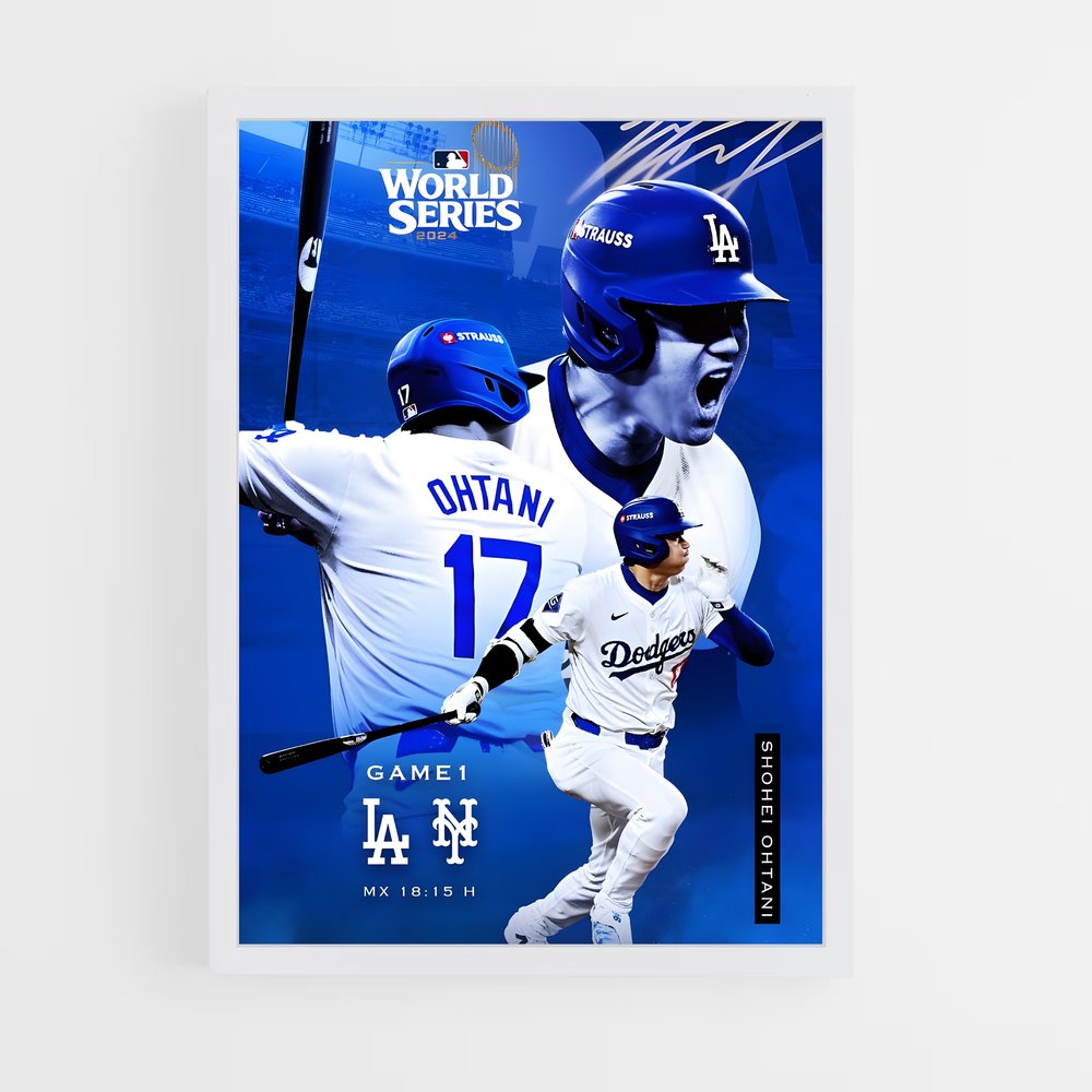 baseball-23 cadre Blanc