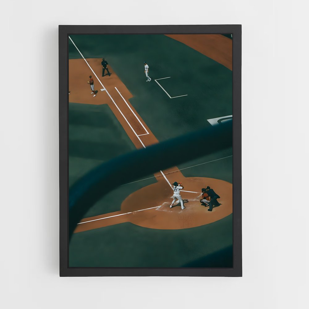 baseball-30 cadre Noir
