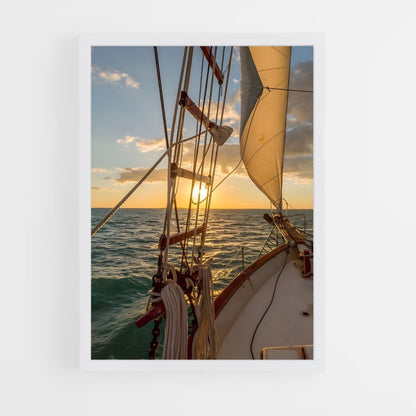 bateaux-1 cadre Blanc