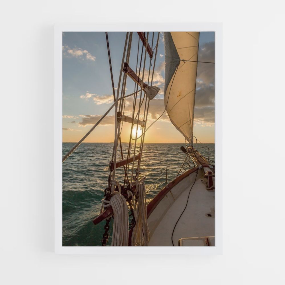 Sailing Boats Poster