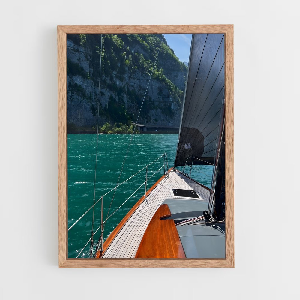 bateaux-3 cadre Bois clair