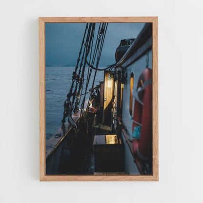 Fishing Boats Poster