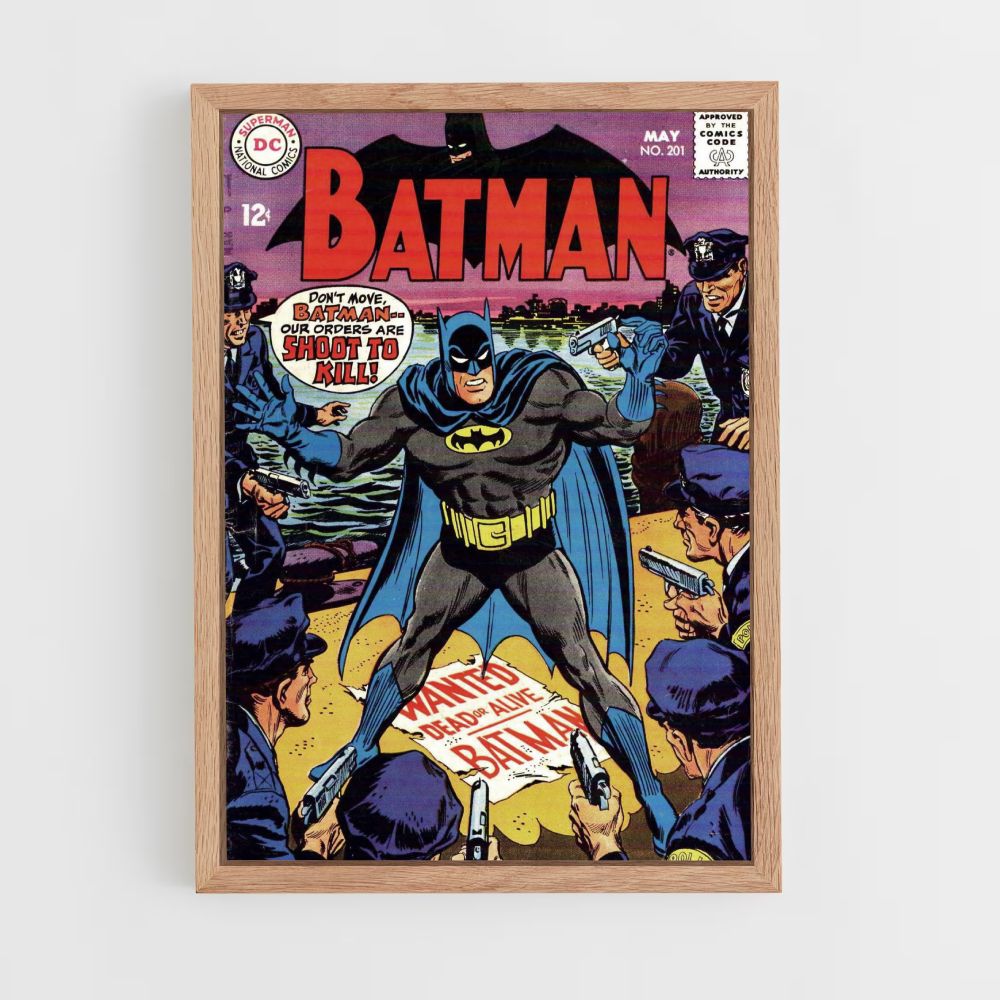 Poster Batman vs. the Police