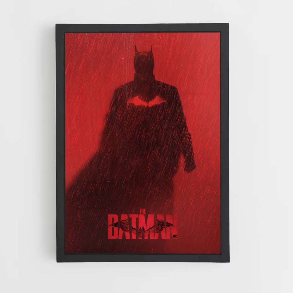 Poster Batman Red