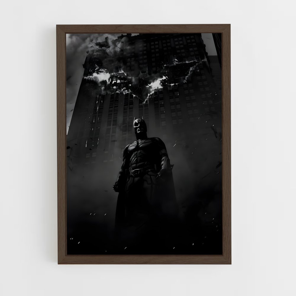 batman-15 cadre Bois foncé