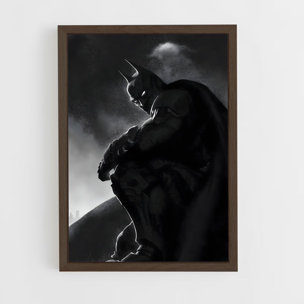 batman-3 cadre Bois foncé