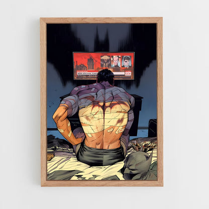 batman-5 cadre Bois clair