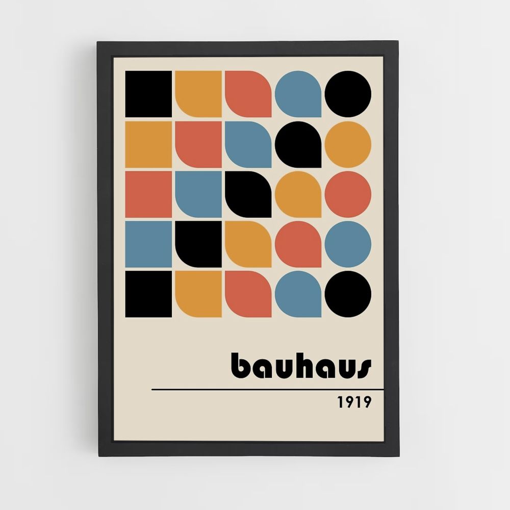 Bauhaus Minimalist Poster