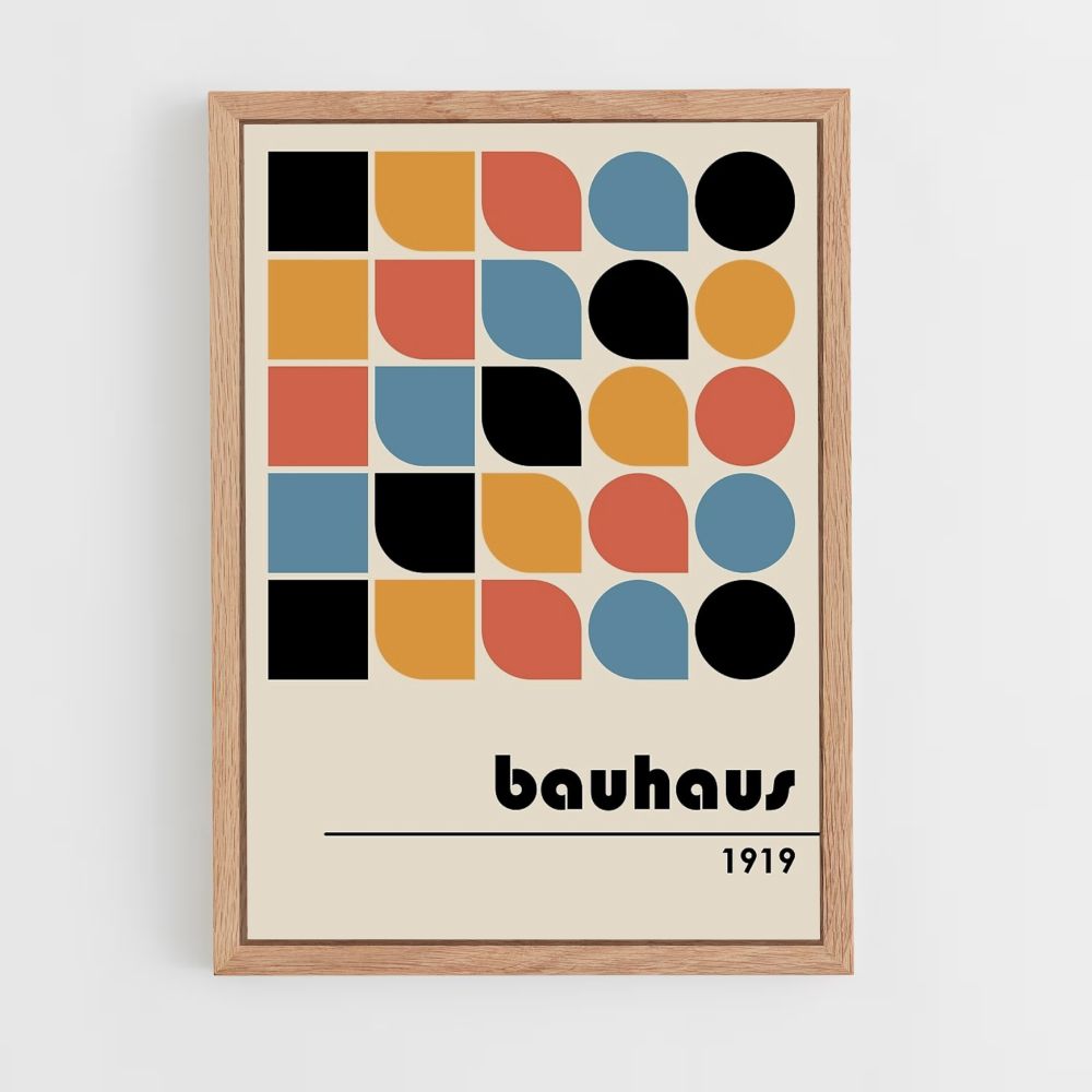 Bauhaus Minimalist Poster