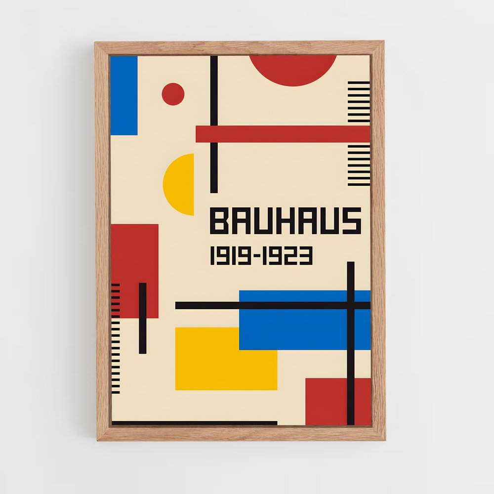 bauhaus-6 cadre Bois clair