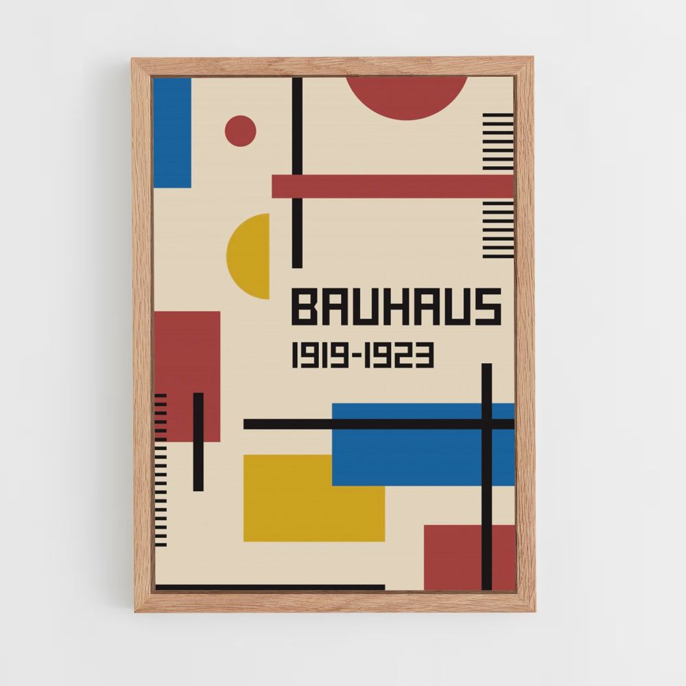 Poster Bauhaus Time