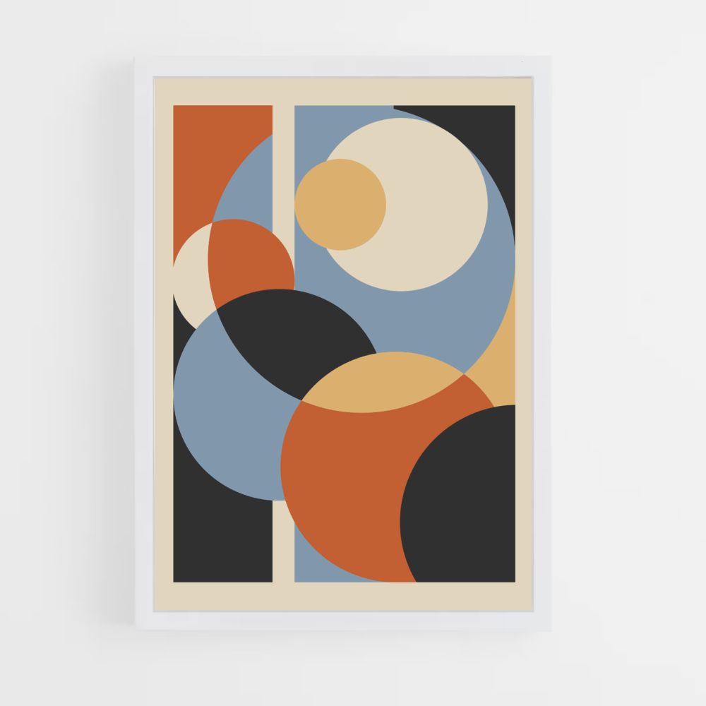 Bauhaus Circle Poster