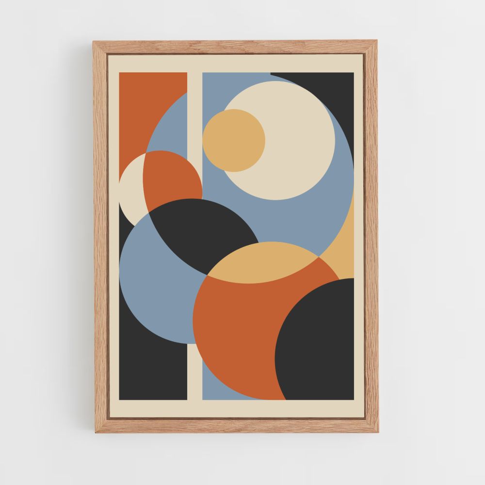 Bauhaus Circle Poster