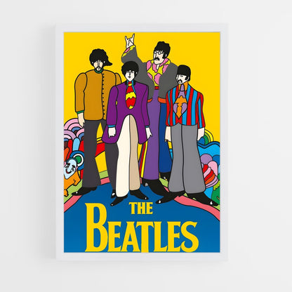beatles-1 cadre Blanc