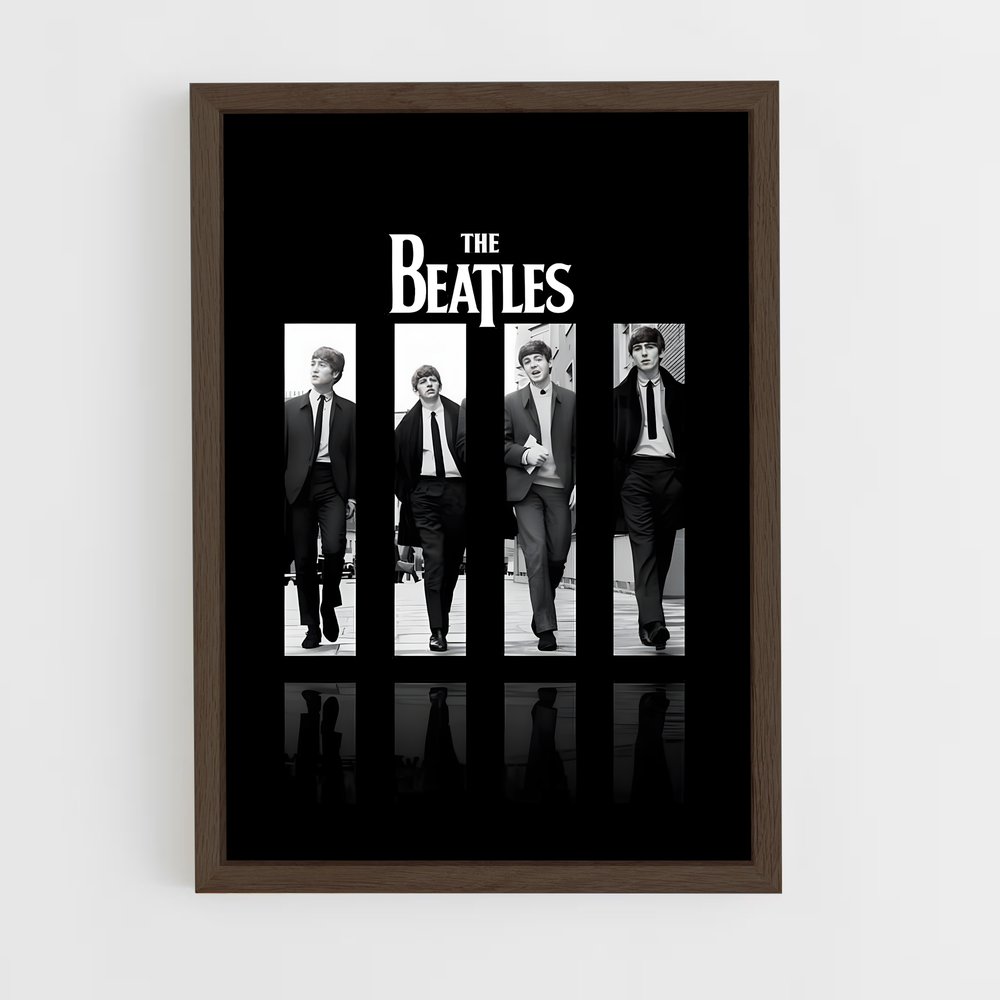 Poster The Beatles Black and White | Aesthetic Posters
