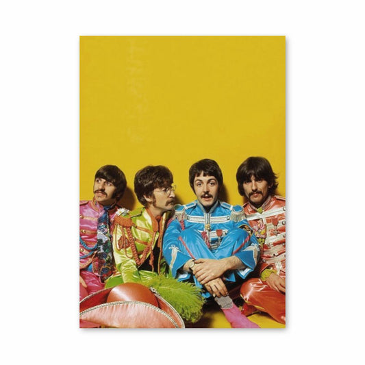 Poster The Beatles Colorful