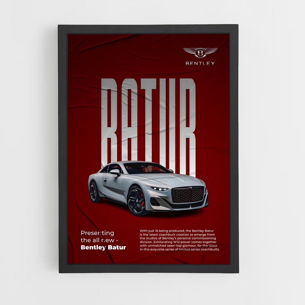 bentley-2 cadre Noir