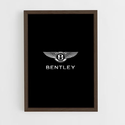 bentley-9 cadre Bois foncé