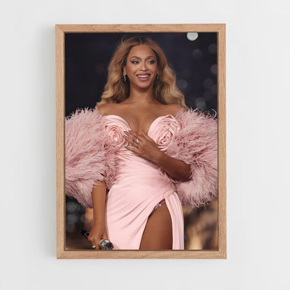 beyonce-4 cadre Bois clair