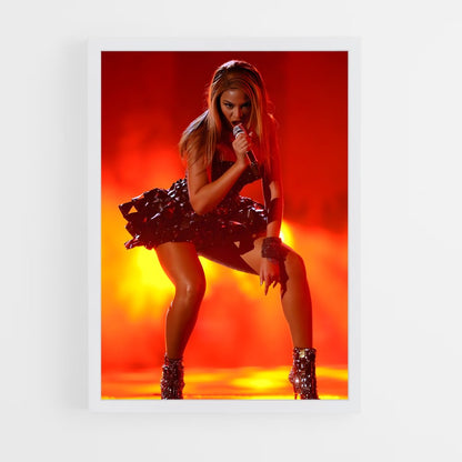 beyonce-5 cadre Blanc
