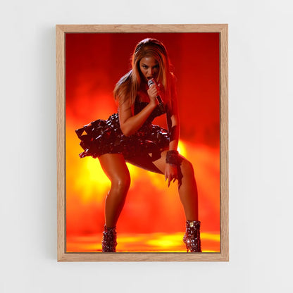 beyonce-5 cadre Bois clair
