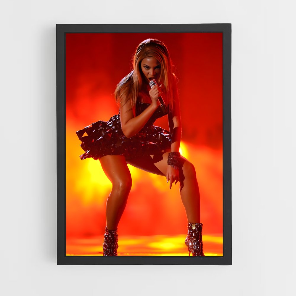 beyonce-5 cadre Noir