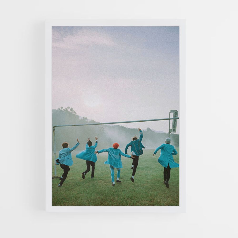 Big Bang Blue Poster