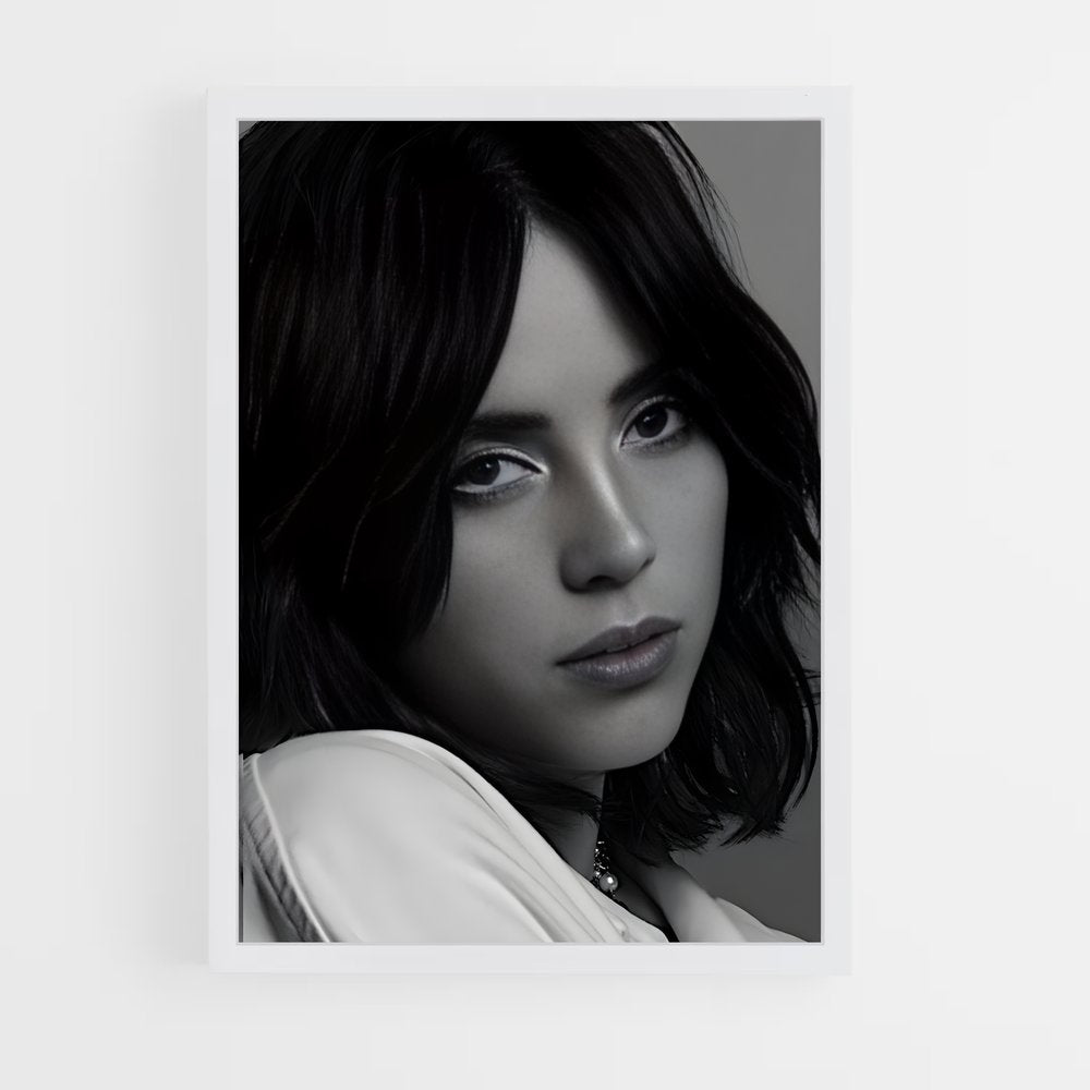 billie-eilish-2 cadre Blanc