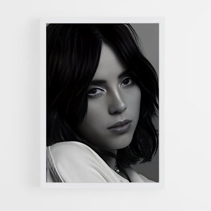 billie-eilish-2 cadre Blanc