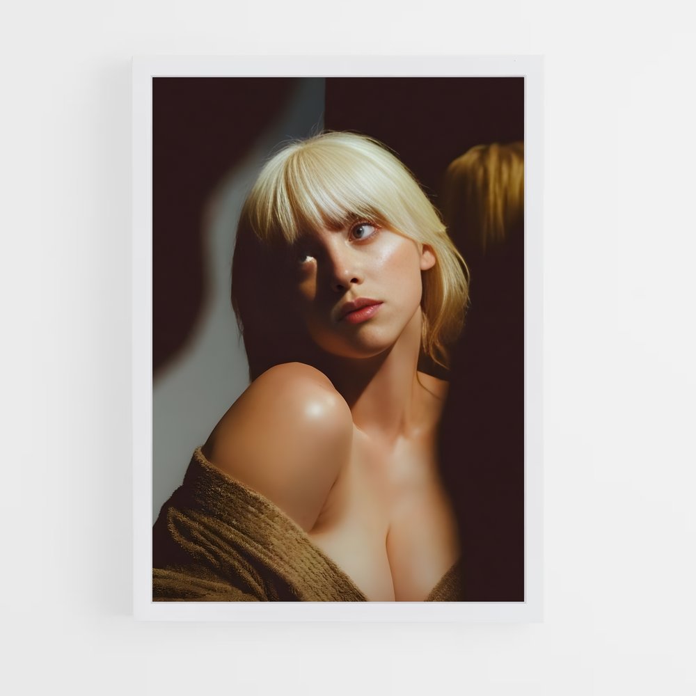 billie-eilish-6 cadre Blanc