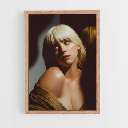 billie-eilish-6 cadre Bois clair