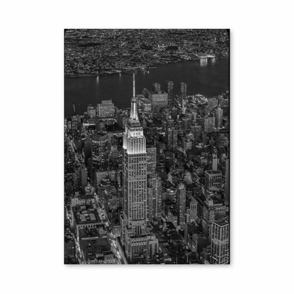 Poster Black and White Tower