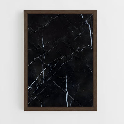 black-and-white-4 cadre Bois foncé