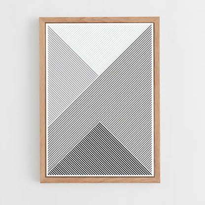 black-and-white-6 cadre Bois clair