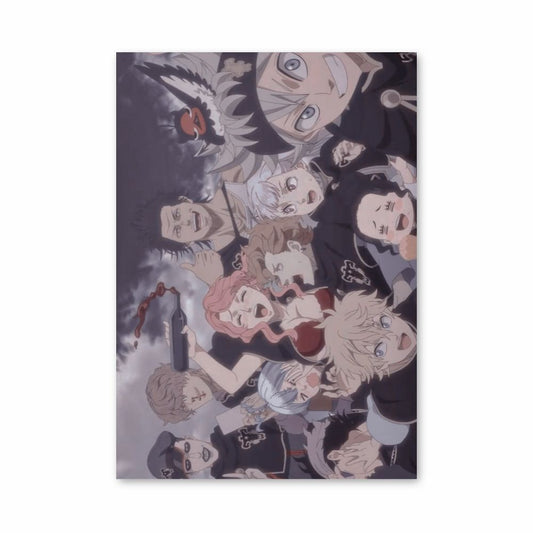 Black Clover Selfie Poster