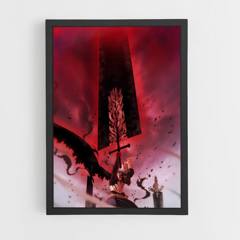 black-clover-18 cadre Noir