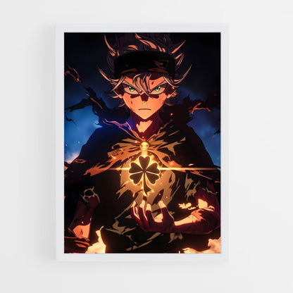 black-clover-20 cadre Blanc