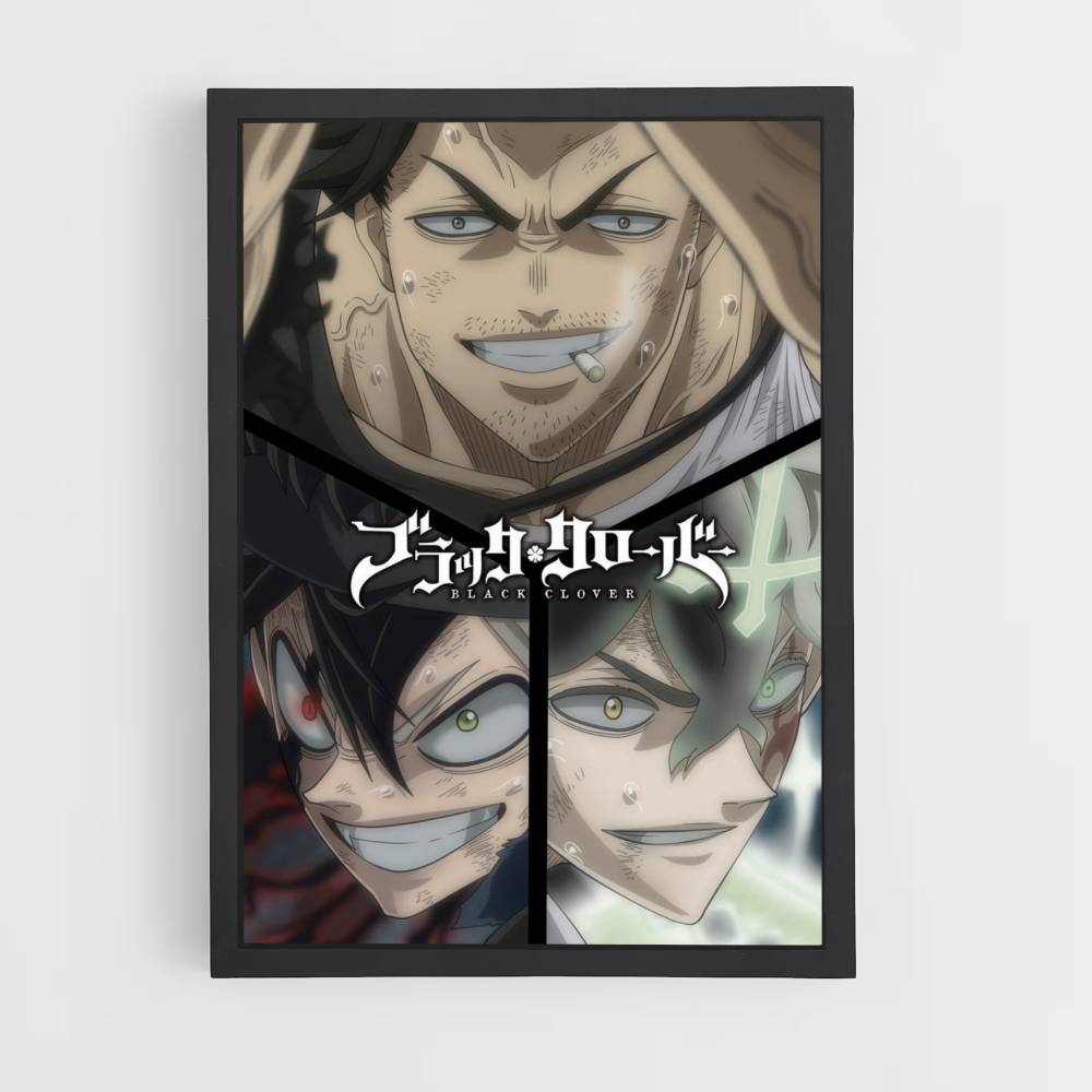 Poster Black Clover Combat