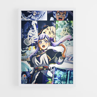 black-clover-9 cadre Blanc