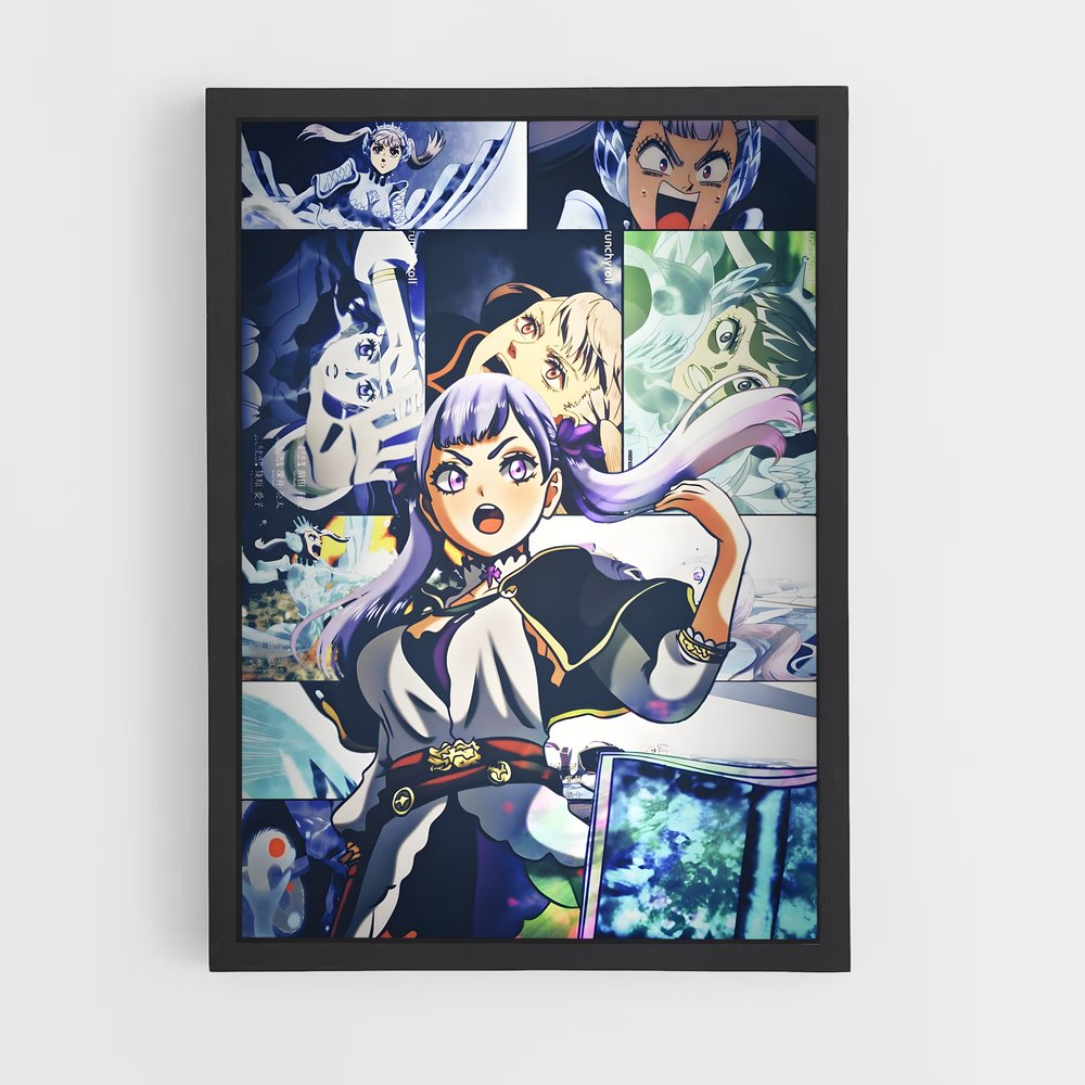 black-clover-9 cadre Noir