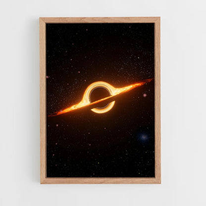 black-hole-1 cadre Bois clair